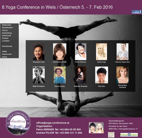8. Yoga-Konference Wels 2016 | yogaguide 