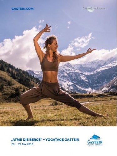 Atme die Berge Yogatage Gastein | yogaguide