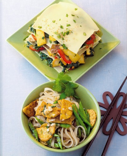 Asia Lasagne aus Vegan Kochen von Martin Kintrup | yogaguide