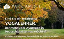 Hotel Park am See & Nattika Ayurveda sucht ab 08.11.2023 Yogalehrenden vor Ort