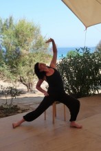 Gyrokinesis am Meer