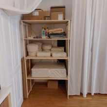 Voll-Holzregal zu verkaufen | yogaguide Tipp