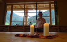 Yogalehrerin Sabine aus Südtirol