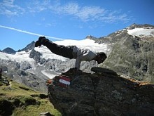 Yoga in den Bergen