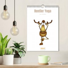 Rentier-Yoga-Kalender 2024 | yogaguide Tipp