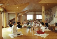 Yoga im Biohotel Alpenrose