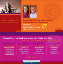 Anjali und R. Sriram in Wien | Seminar zur Bhagavadgita und musikalische Abendveranstaltung Heilende Känge des Veda | Yoga Guide 