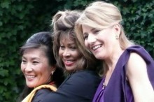 Dechen Shak-Dagsay, Tina Turner und Regula Curti, ein außergewöhnliches Trio in einem Aufsehen erregenden Projekt . Foto© S.Bruehn 