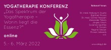 4. DeGYT Yogatherapie Konferenz | 5.+6. März 2022 | yogaguide