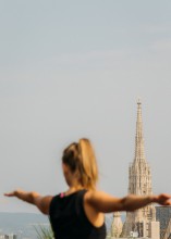 Rooftop Yoga & Breakfast at The Ritz-Carlton, Vienna | yoga guide