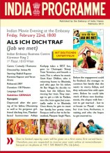 Indian Embassy Vienna Filmabend mit 'Als ich dich traf' Jab we met