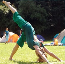 Yoga in der Natur, Asanas, Flows und Pranayama in frischer Luft und wunderbaren Umgebung | Dagmar Kasper Yoga-Sommer-Workshop  | Foto© www.dagmarkasper.com