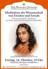Kriya Yoga Vortrag 14. Oktober 2016 Wien | yogaguide