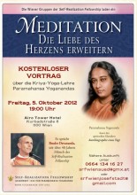 Vortrag Wien  5.10.12 | Kriya-Yoga-Lehre Paramahansa Yoganandas | Yoga Guide