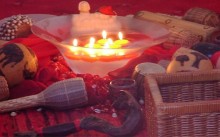 Luna Yoga und Heiltänze mit Gyöngyi Hajdú am Dienstag, 15. Dezember 2009 von 18 bis 21 Uhr im "Menstruationszelt" in der Werkstatt Krähe.