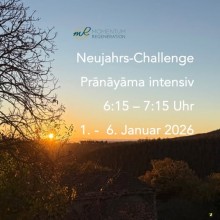 Mit dem Atem ins neue Jahr | yogaguide Tipp