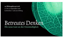 Mindfulness für den Kopf Philosophicum Lech