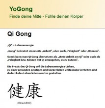 Qi Gong zur besseren Bewältigung des Alltags | Yogaguide