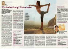 Hormonyoga - das Thema in diesem Monat auch in anderen Medien (siehe Kronen Zeitung vom Sonntag, 16.11.09)