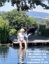 Ursula Lyon - Vortrag & Meditation Wien | yogaguide Tipp