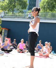 2019 Yoga am Sand | Strandbar Herrmann Wien Mai bis Sept | yogaguide