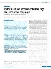 Yogastudie | Yoga bei psychischer Störungen | yogaguide