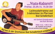 Yogaparty mit Kabarett | Bad Schallerbach | yogaguide