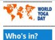 World Yoga Day 2014 Sonntag, 23.02.2014