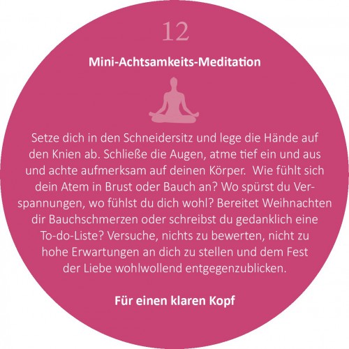 24 Yoga-Auszeiten Kalender | yogaguide Tipp 24 Yoga-Auszeiten Kalender | yogaguide Tipp