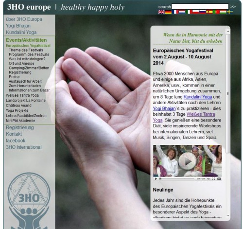 3Ho-Europe Yogafestival 2014 | yogaguide news