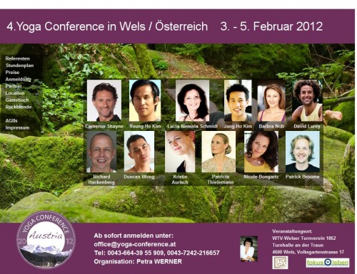 Yoga-Conference Wels | 3.-5.2.2012 | Yoga Guide