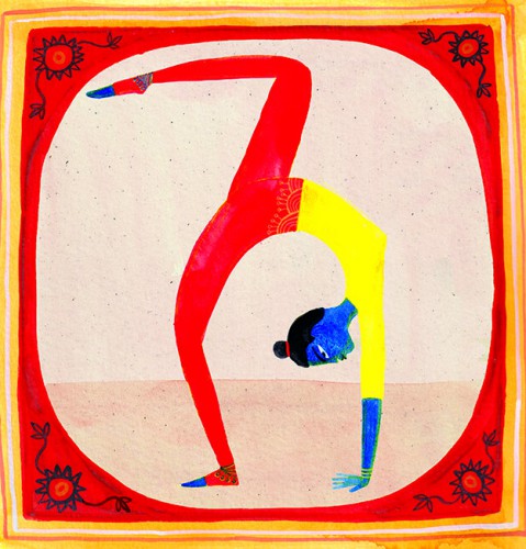 Was ist Yoga? Illustrationen Bianca Tschaikner | yogaguide