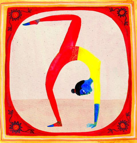 Was ist Yoga? Illustrationen Bianca Tschaikner | yogaguide Was ist Yoga? Illustrationen Bianca Tschaikner | yogaguide