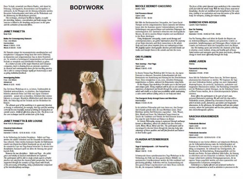 Bodywork bei ImPulsTanz Festival Vienna 2021 | Yoga Guide