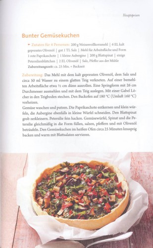 Rüdiger Dahlke | PeaceFood Bunter Gemuesekuchen |Yoga Guide Buchtipp