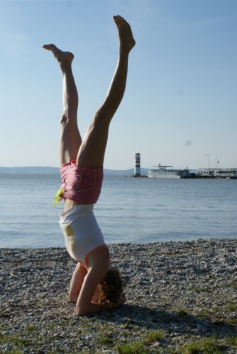 Yoga am Neusiedlersee | Daniela Roisz die Yogamatte | yogaguide