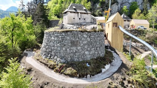 Fort Kniepass Saalachtal Unken Salzburg