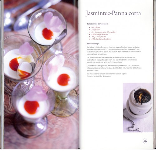 Jasmintee-Panna Cotta| Yoga und Kochen mit Tee | Yoga Guide 