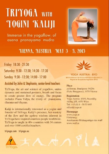 Triyoga mit Kaliji in Vienna | yogaguide