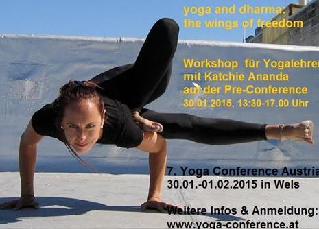 KatchieAnanda PreConferenceWels | yogaguide KatchieAnanda PreConferenceWels | yogaguide