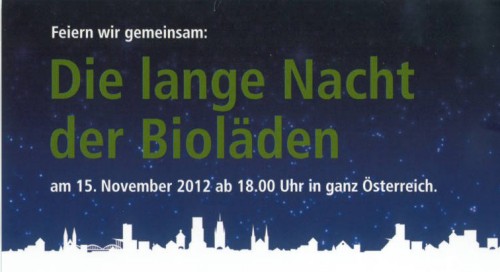 Lange Nacht der Bioläden | yogaguide