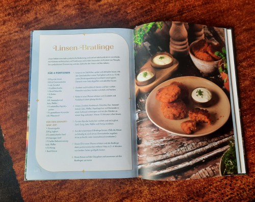 Lnsen-Bratlinge aus Kochbuch f d Rauhnächte Patrick Rosenthal | Verlag Riva 
