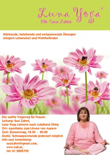 Luna Yoga Semesterstart mit Susi Zahnt | YogaGuide Luna Yoga Semesterstart | YogaGuide