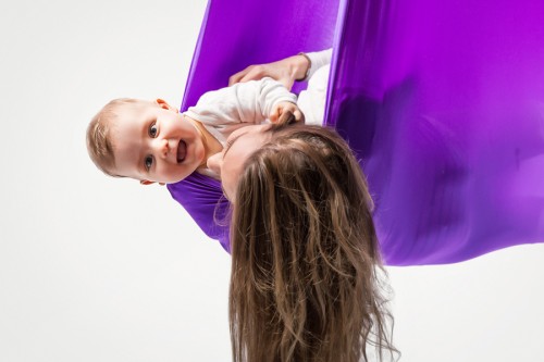 Mama-Baby-Aerial Yoga | yogaguide