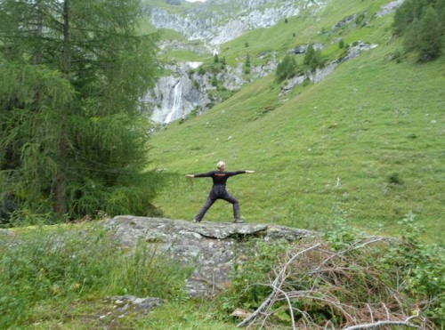 best place for yoga | Osttirol bei den Umbal-Wasserfällen | Yogaguide