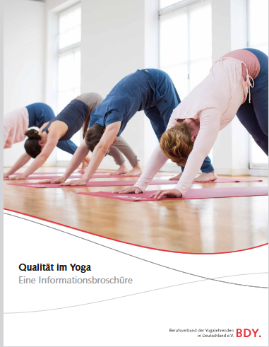 Qualität im Yoga | Broschüre des BDYoga | yogaguide Tipp