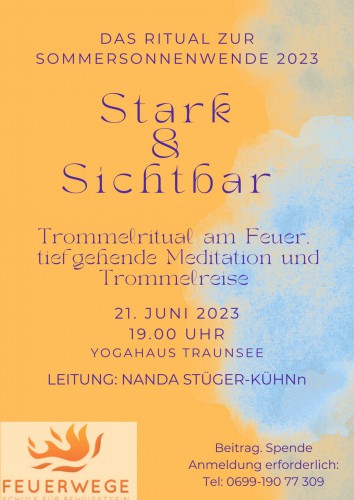 Ritual zur Sommersonnenwende 2023 im Yogahaus Traunsee Ritual zur Sommersonnenwende 2023 im Yogahaus Traunsee