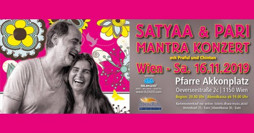 Satyaa & Pari Mantra Konzert Wien | yoga conert guide 