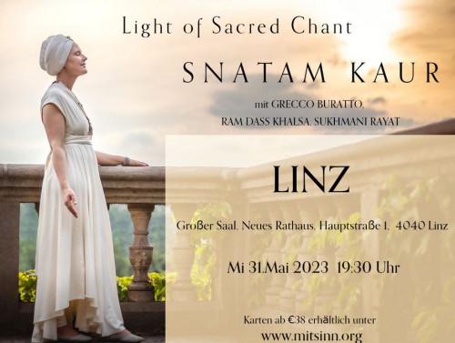 Snatam Kaur in Linz | yogaconcertguide Snatam Kaur in Linz | yogaconcertguide