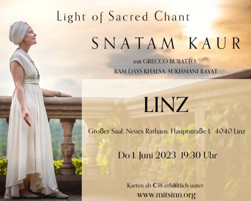 Snatam Kaur in Linz | yogaconcertguide